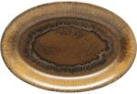 COSTA NOVA Poterie Farfurie ovală, mocha-latte, lungime: 459 mm, lățime: 309 mm