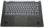 Lenovo Yoga 530-14IKB 530-14ARR series 5CB0R08574 háttérvilágítással (backlit) touchpaddel szürke burkolattal (topcase) magyar (HU) laptop/notebook billentyűzet gyári