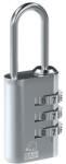 Basi KS 611L számzáras bőrönd lakat (ezüst)