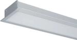 ELMARK Profil, LED Incastrat, S77 64W 4000K 1500MM GRI, Elmark, 99BM1504064/GR (99BM1504064/GR)