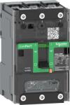 Schneider Electric Intreruptor, ComPacT, Schneider, NSXm, N, (50, kA, la, 415, VAC), 3 Poli 3d, 100A, unitate, de, declansare, TMD, papuci, de, compresie, si, conectori, pentru, bare, de, distributie, C11N3TM100B (C11N3