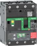 Schneider Electric Intreruptor, ComPacT, Schneider, NSXm, H, (70, kA, la, 415, VAC), 4 Poli 4d, 100A, unitate, de, declansare, Micrologic, 4.1, papuci, si, conectori, pentru, bare, de, distributie, C11H44V100B (C11H44V1