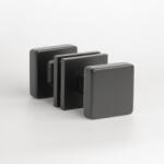 APRILE Gomb Kétoldalú APRILE MORA Q SLIM 7MM BLACK - Fekete (AT-MORA-Q-7S-BLACK-R-R)