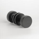 APRILE Gomb Kétoldalú APRILE RUTA R SLIM 7MM BLACK - Fekete (AT-RUTA-R-7S-BLACK-R-R)