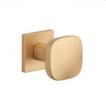 APRILE Gomb APRILE QUERCA Q SLIM 7MM KG - Szatén arany (AS-QUERCA-Q-7S-KG-S)