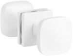 APRILE Gomb Kétoldalú APRILE QUERCA Q SLIM 7MM WH - Fehér - Fix / Fix (AS-QUERCA-Q-7S-WH-S-S)