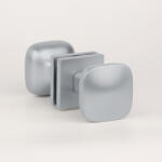 APRILE Gomb Kétoldalú APRILE QUERCA Q SLIM 7MM SC - Szatén króm (AS-QUERCA-Q-7S-SC-R-R)