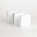 APRILE Gomb Kétoldalú APRILE MORA Q SLIM 7MM WHITE - Fehér (AT-MORA-Q-7S-WHITE-S-S)