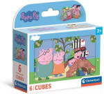 Clementoni Peppa malac Duck Pond 6 db-os mesekocka - Clementoni (40659)