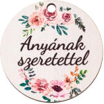 Valex Decor 5db. "Anyának szerettel" feliratos dekor tábla 5cm (GV03-62)