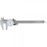FEKU Subler mecanic cu cadran 2mm pe rotatie domeniu 0-200mm citire 0.02mm (19010)