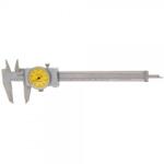 FEKU Subler mecanic cu cadran 1 mm pe rotatie domeniu 0-200mm citire 0.01mm (19008)