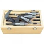 Feku France Set 6 micrometre mecanice de exterior capacitate de la 0 la 150 mm (14901)