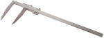 Dasqua Italia Subler mecanic profesional cu falci lungi Dasqua 0-1000mm x125mm x 0.02 mm si reglaj fin (1310-0015)