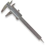 Dasqua Italia Subler mecanic profesional monobloc Dasqua cu falci incrucisate 0-70mm citire 0.05mm (1120-3113)