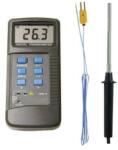 Feku France Termometru profesional digital TM6801B cu termocuplu Tip K + sonda rigida (XTT585)