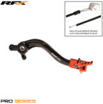  Husqvarna RFX pro fékpedál, Kawasaki KTM SX65/TC65 , fekete/narancs (1110851001)