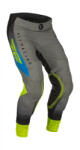 Fly Racing Lite 2023 szürke-fekete-fluosárga cross nadrág, 36 (M172-0140-36)