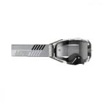  Leatt MX Velocity 6.5 2023 szemüveg, fehér-szürke, füst tükör lencse (8023020230)