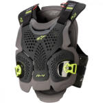  Alpinestars A-4 Max 2022 páncél, fekete-fluo sárga (2701-0981)