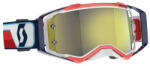  Scott Prospec red-white cross szemüveg - yellow chrome tükrös lencsével (272821-1005289)