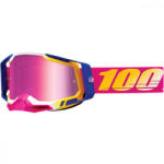  100% Racecraft 2 Mission szemüveg pink tükrös lencsével (2601-3214-J)