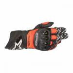  Alpinestars Gp Pro R3 Bőr Kesztyű Fekete-fluo Piros (3556719-1030)