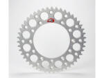  Renthal Ultralight Self-Cleaning Rear Sprocket, ezüst-sárkivetős 48T (224U-520-48GPSI)