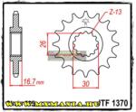  JT Sprockets első lánckerék, R 1370, Honda CBR/CB/CBF/XL (jtf1370)