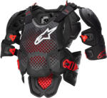  Alpinestars A-10 V2 páncél, Fekete-Piros színben (27011144)