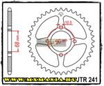  JT Sprockets hátsó lánckerék, 241, Hona MTX80-125 (jtr241)