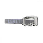  Leatt MX Velocity 4.5 2023 szemüveg, fehér-szürke, víztiszta lencse (8023020480)