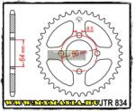  JT Sprockets hátsó lánckerék, 834, Yamaha utcai és Offroad motorokhoz (jtr834)