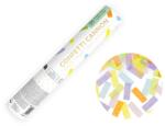 PartyDeco Tun de confetti - Benzi pastel mix 20 cm