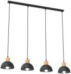 Emibig Plafoniera SECO 4 Negru (1393/4)