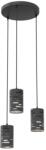 Emibig Lustra TANK 3PREM Negru (1431/3PREM)