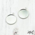  Orvosi fém medál alap (18mm belső)