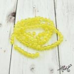  Robbantott gyöngy - citromsárga