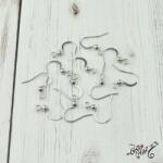  Orvosi fém lapos fülbevaló akasztó (1 pár)