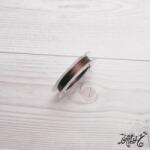  Színes tigrisbajusz 0, 38mm - barna (10m)