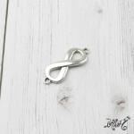  Tibeti ezüst végtelen - összekötő medál