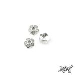  Tibeti ezüst gyöngykupak, virág