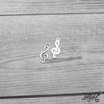  Violinkulcs fityegő, medál