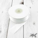  Szatén szalag 25mm - fehér