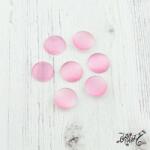  Üveglencse, 12 mm - rózsaszín