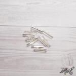  Szalagvég ezüst, 25x8mm (darabár)