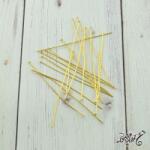  Szerelőpálca talpas - arany, 7 cm (20 db)