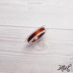  Színes tigrisbajusz 0, 38mm - vörös (10m)