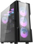 darkFlash DK431 Glass Black + fans