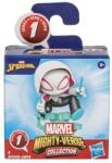 Marvel Figurina Spider-Man Mighty Verse - Spider Gwen, 6 cm Figurina